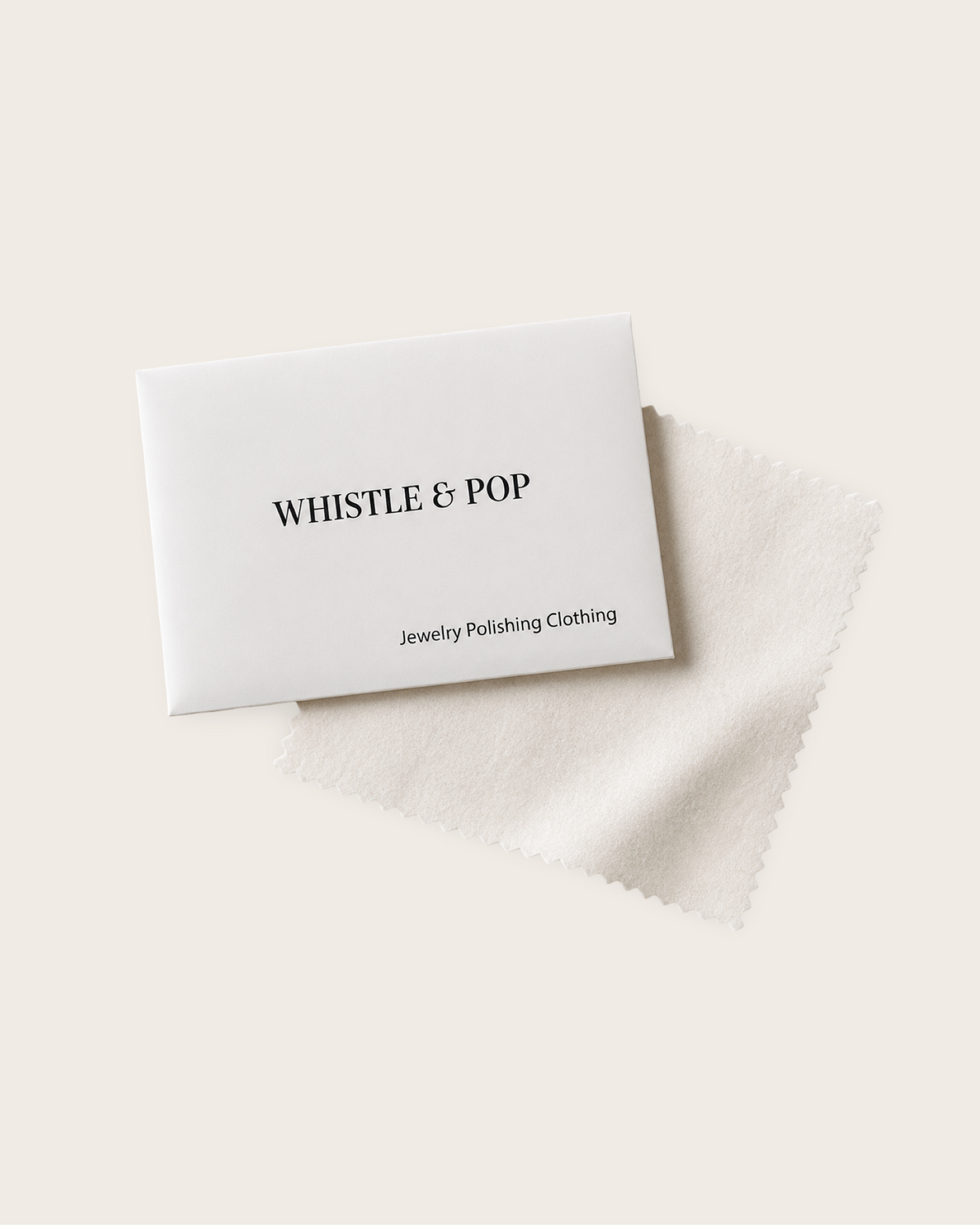 Whistle & Pop polishing cloth