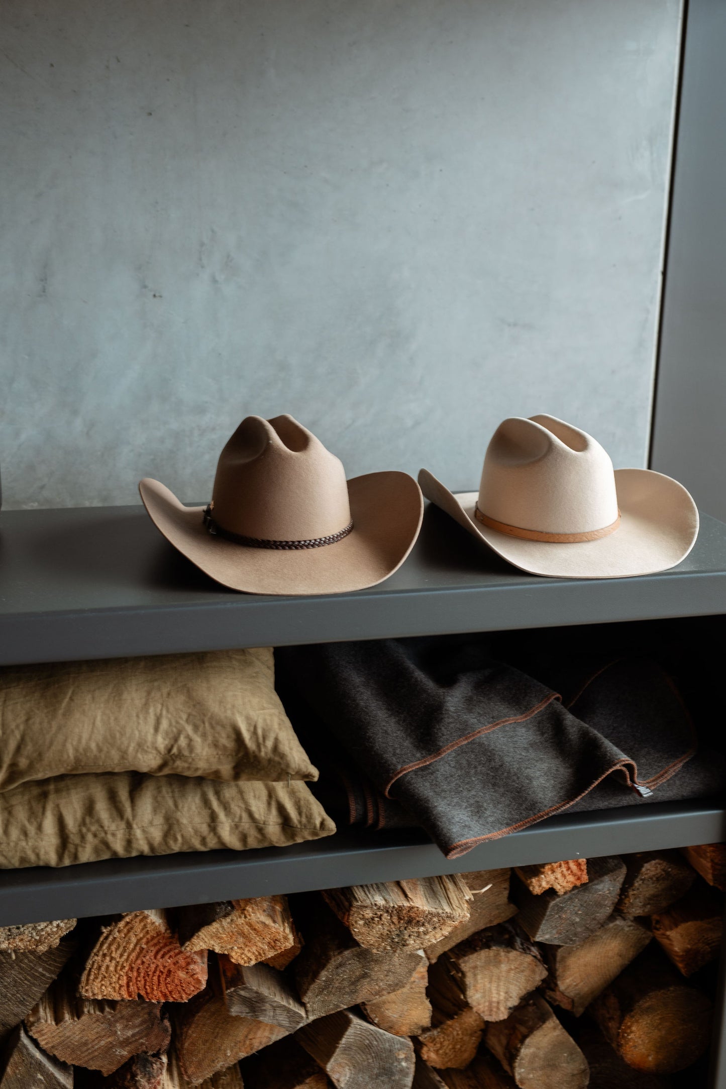 The Station Cowboy Hat - Moleskin