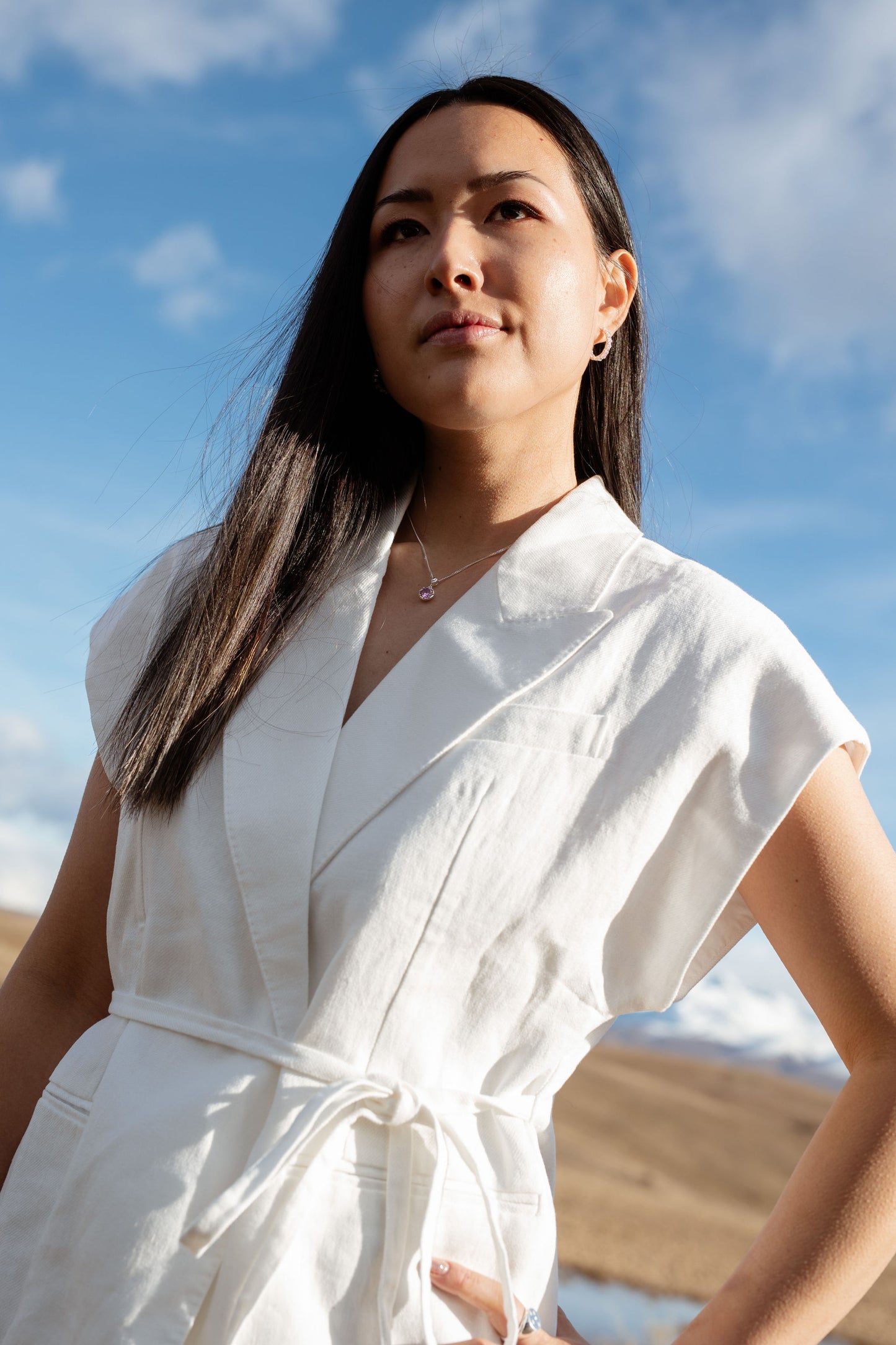 Starkeeper Lupin Pink Stone Necklace