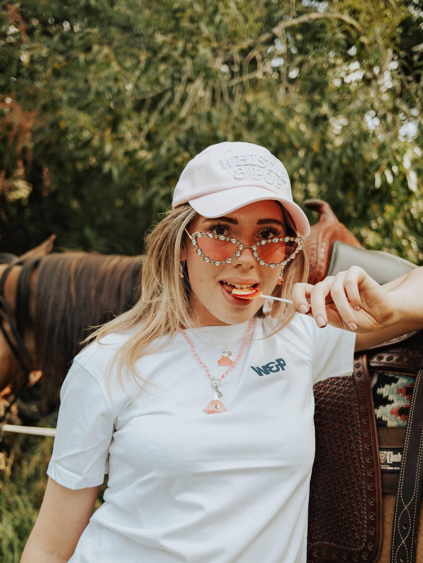 Cowgirl Pop Bella Whistle Necklace