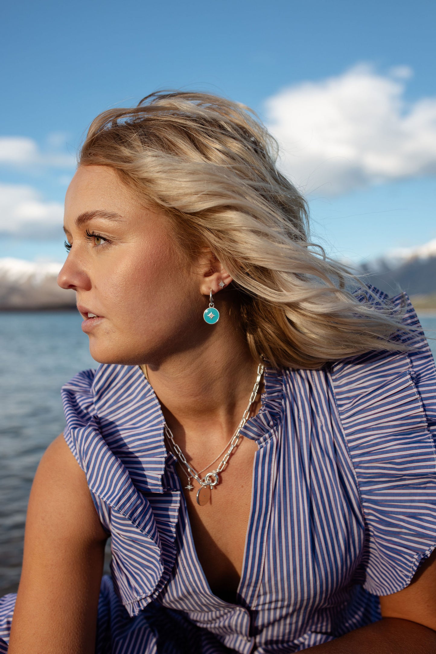 Starkeeper Southern Star Studs Gold Plated