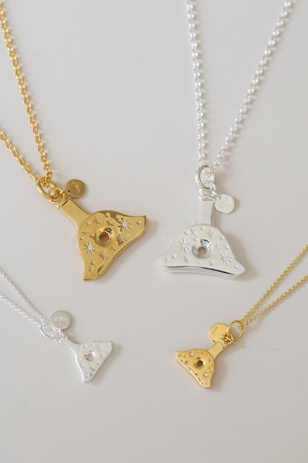 Starkeeper Starry Night Whistle Mini Gold Plated