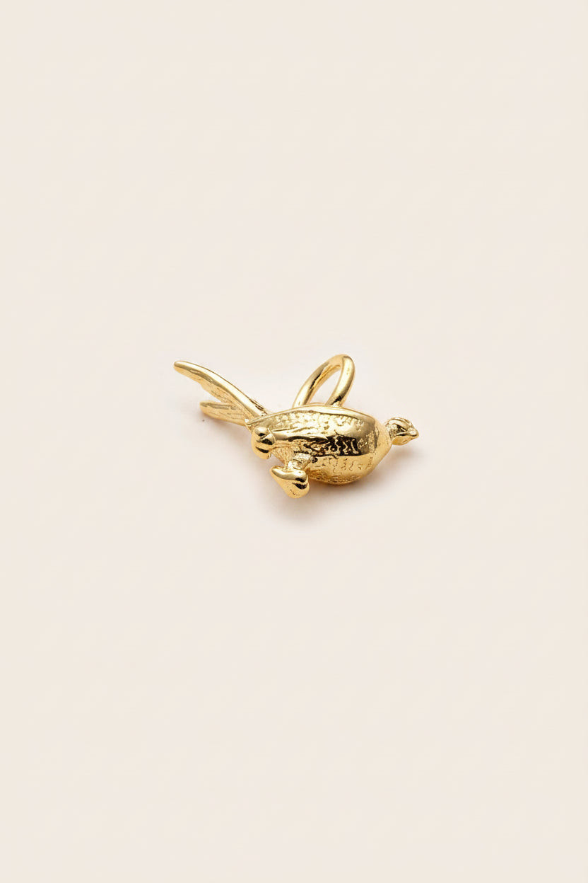 Heritage Pheasant Charm Gold Plated