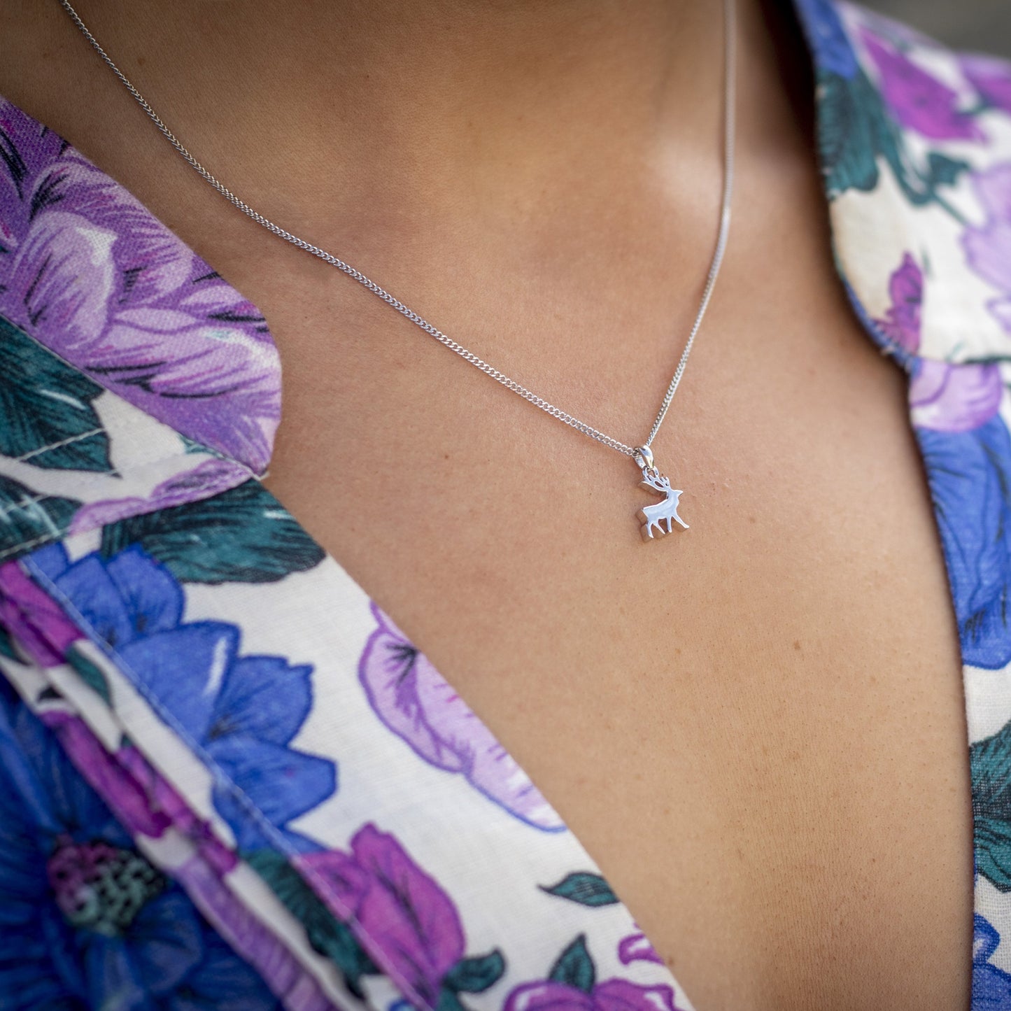 Hunter Gatherer stag necklace