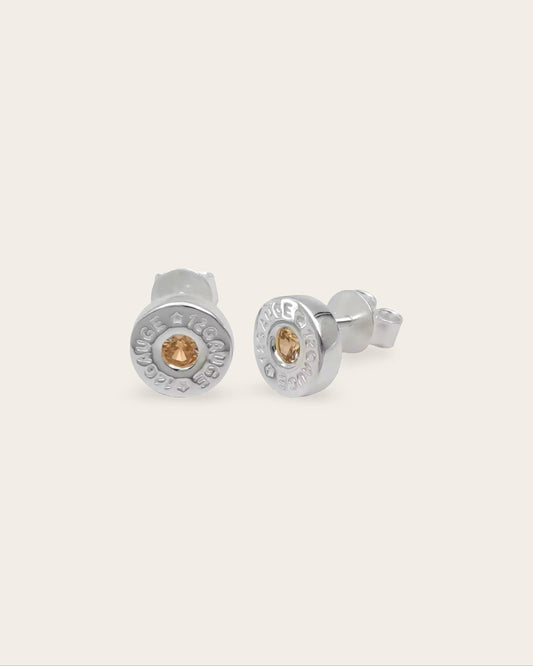 Heritage 12 Gauge Earrings Champagne