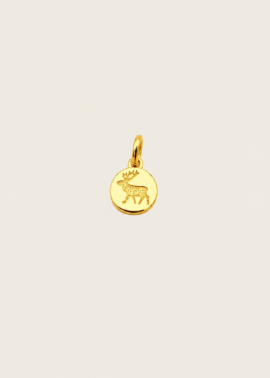 Hunter Gatherer Stag Pendant Gold Plated