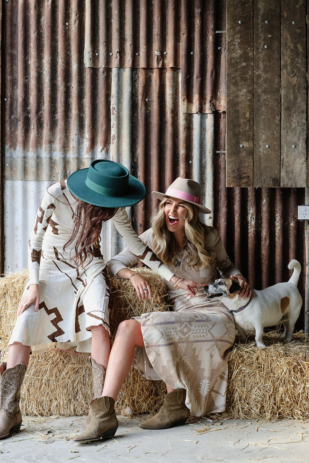 Mackenzie Candy Cream / Short brim Fedora Hat