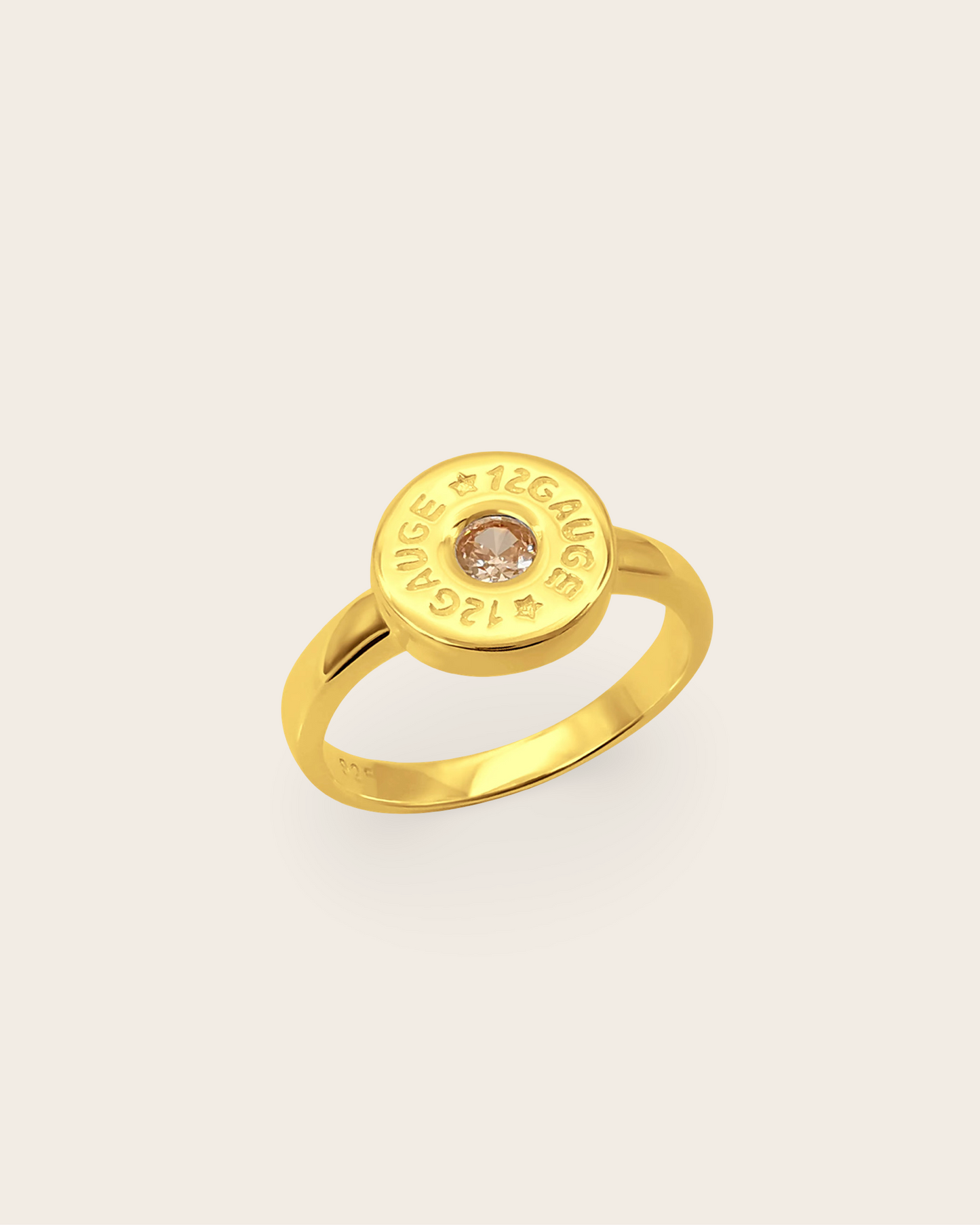 Heritage 12 Gauge Ring Champagne