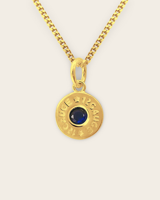 Heritage 12 Gauge Necklace - Blue