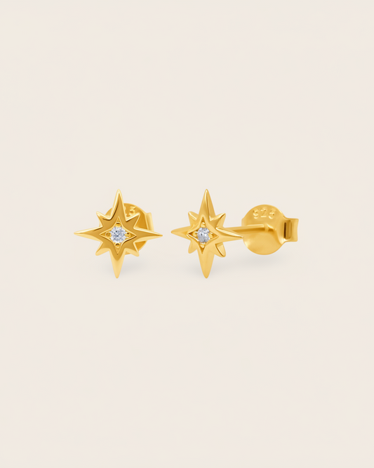 Starkeeper Southern Star Studs Gold Plated