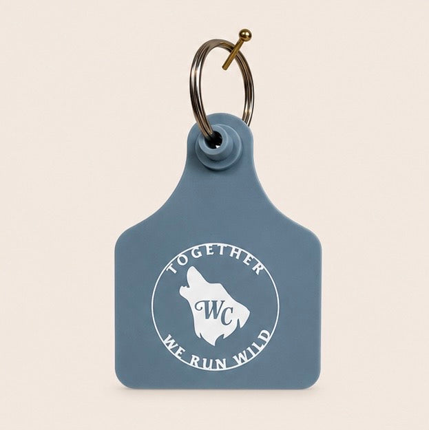 Wallago Club Cattle Tag Keyring