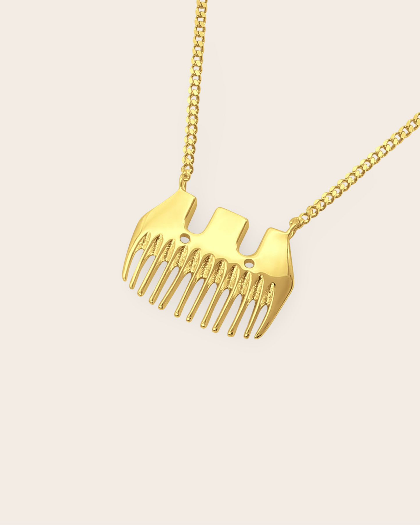 Heritage Wool Comb Necklace