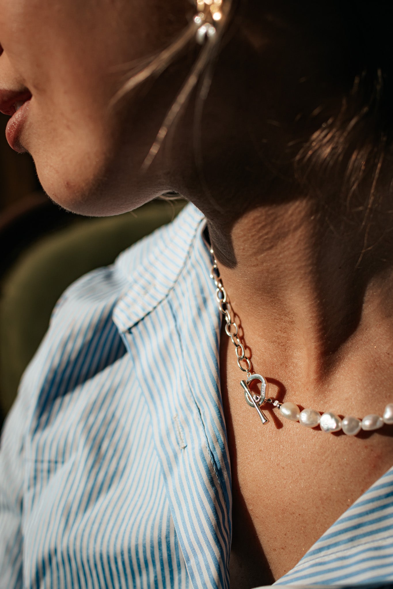 Vow Valley x Mini Gate Chain Necklace Silver