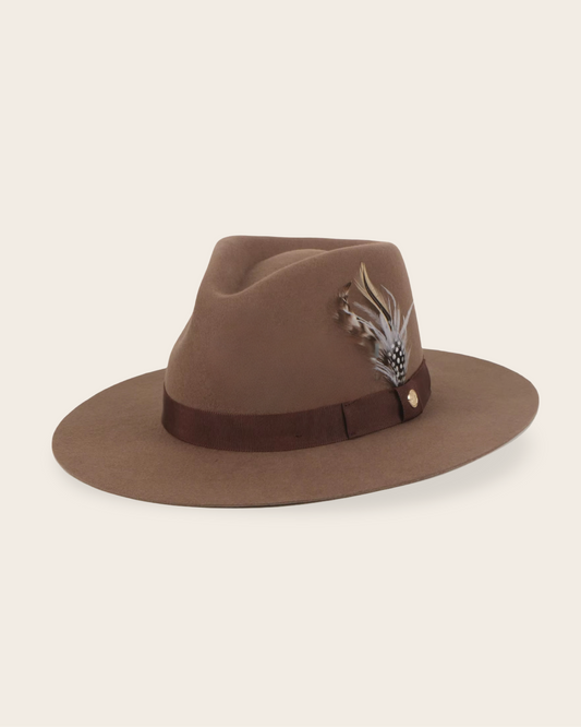 Hunterway Wallaby / Wide brim Fedora Hat