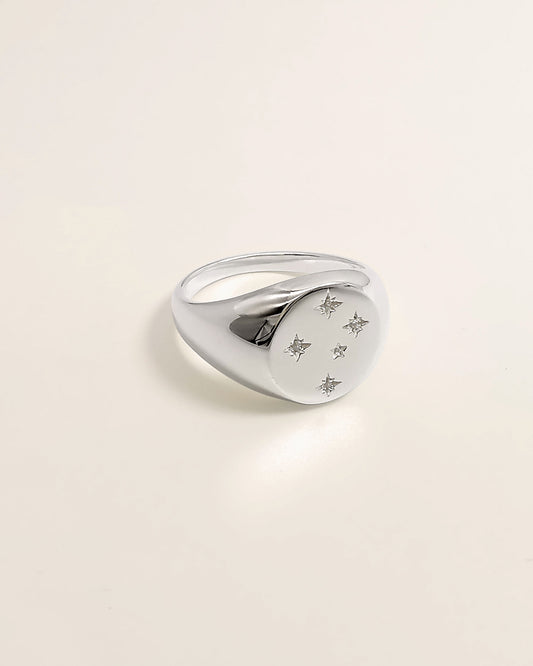 Starkeeper Southern Cross Signet Ring