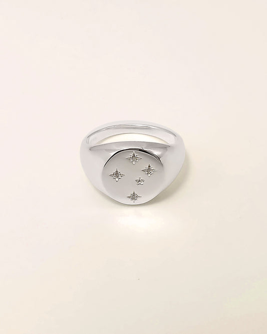 Starkeeper Southern Cross Signet Ring
