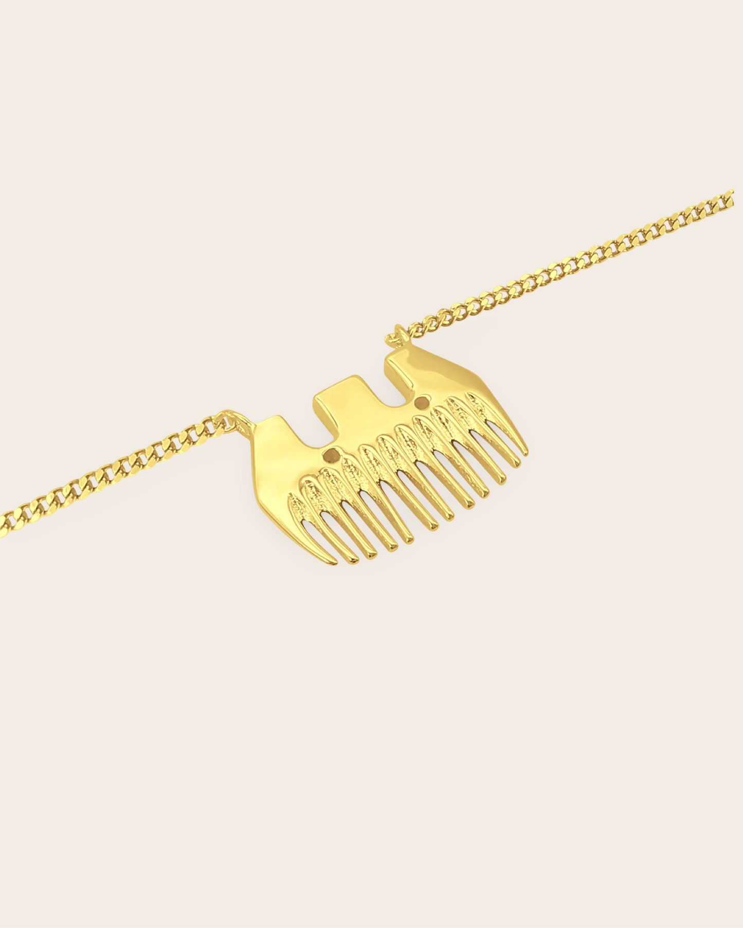 Heritage Wool Comb Necklace