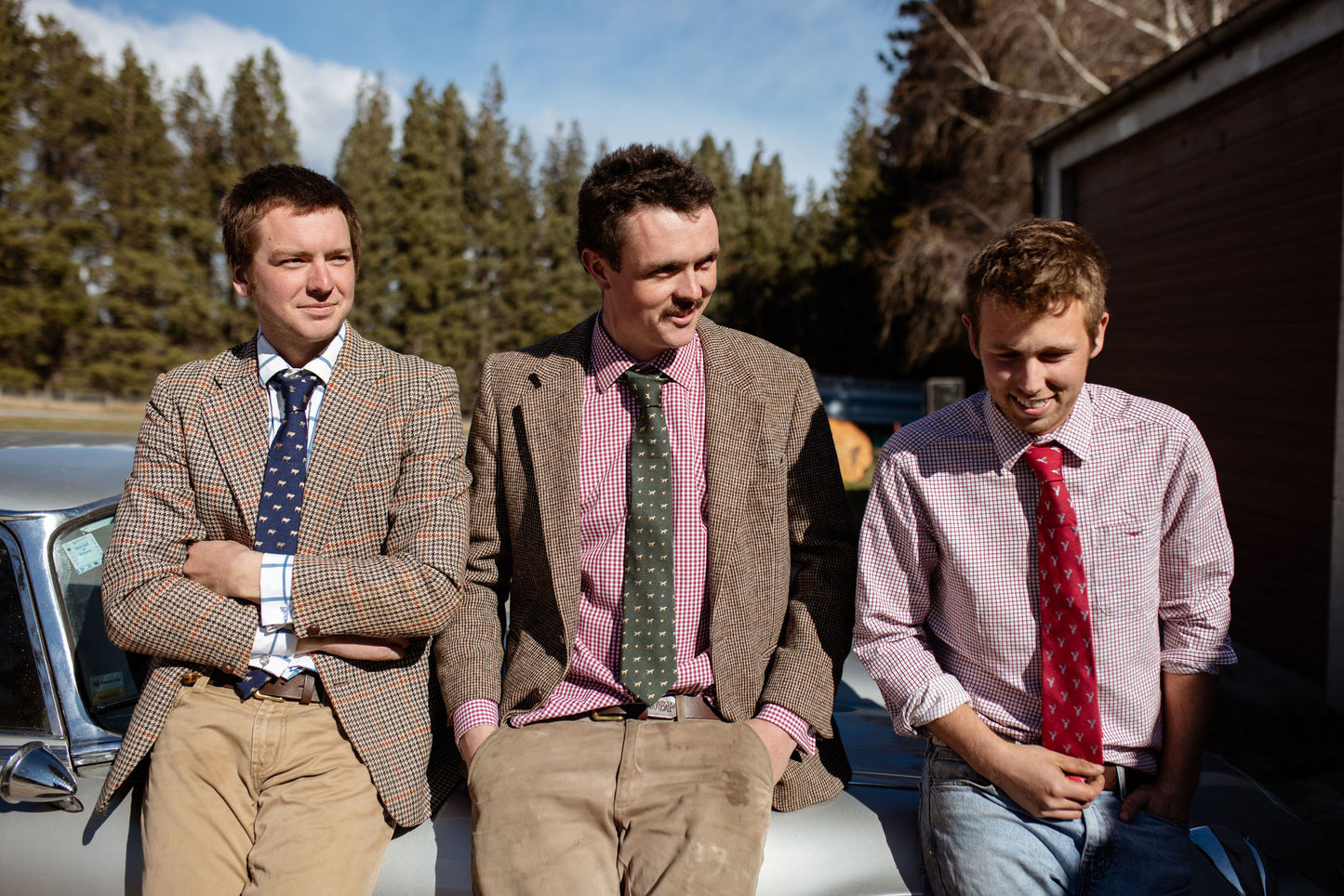 Hound & Hare neck tie