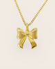 Heritage Bella Bow Necklace - Gold Plate