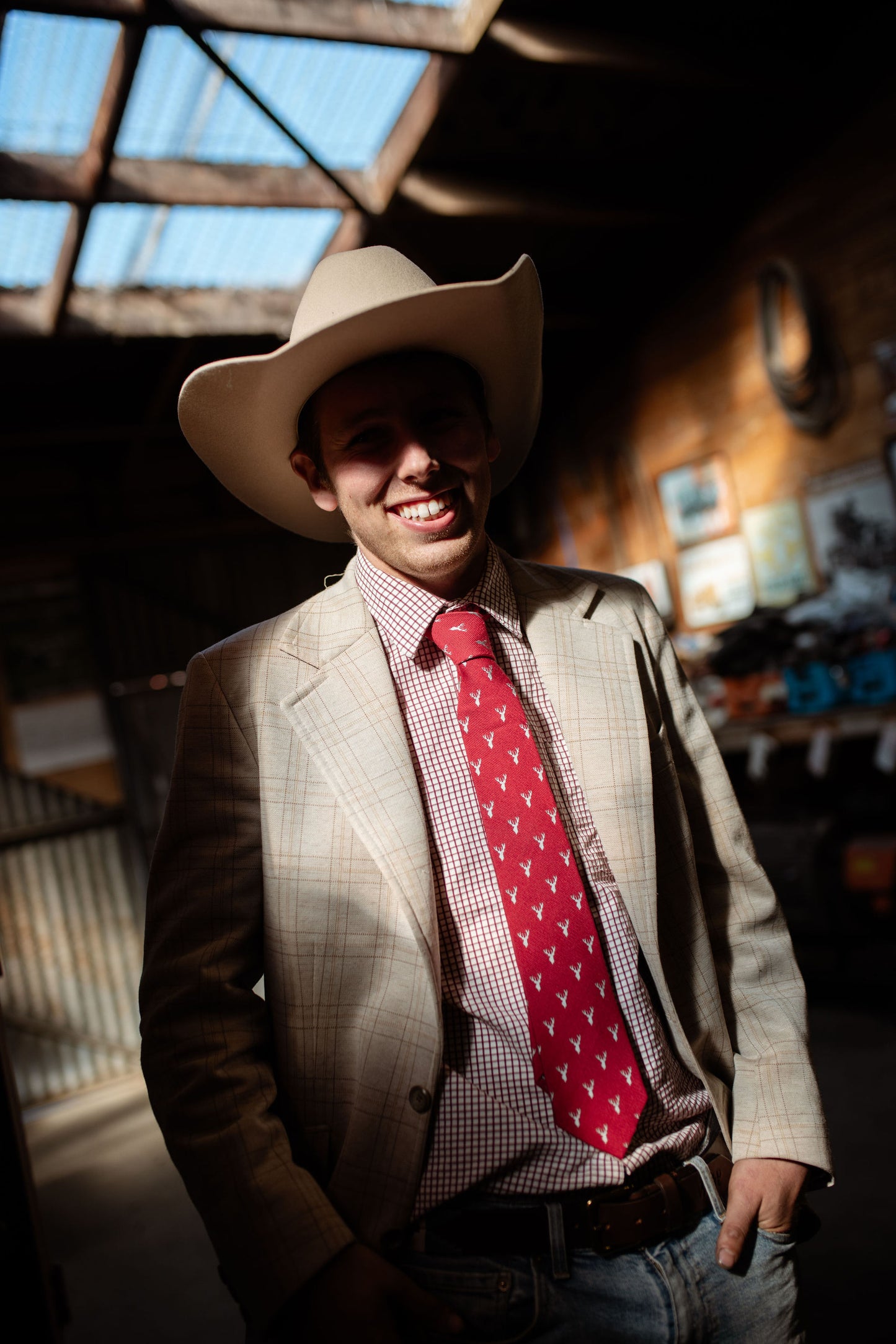 Prince George Stag neck tie