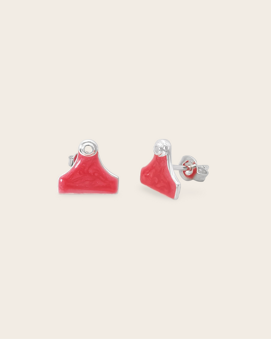 Cowgirl Pop Cattle Tag Studs