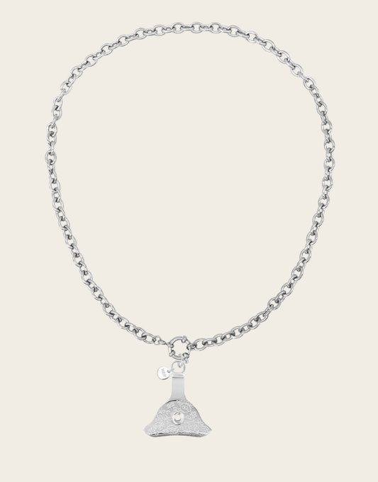Cowgirl Pop Floral Whistle Cable Chain Necklace
