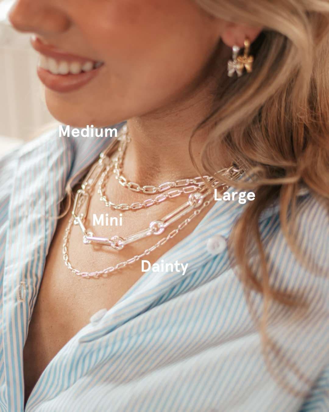 High country Medium Gate Chain Necklace