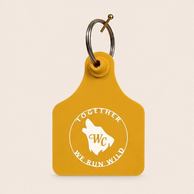 Wallago Club Cattle Tag Keyring