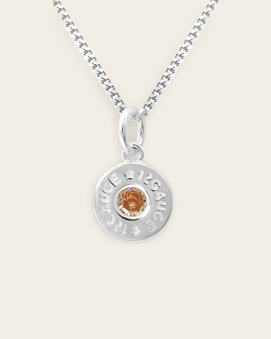 Heritage 12 Gauge Necklace - champagne