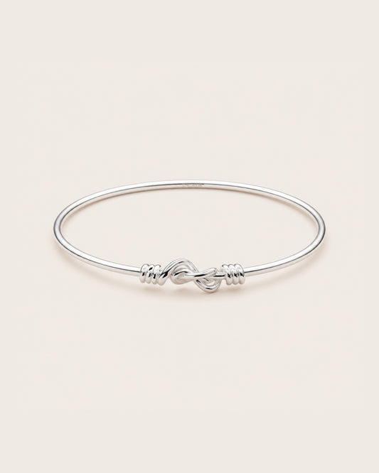 Trailblazer Elegant Eight fine Bangle, 2.5mm