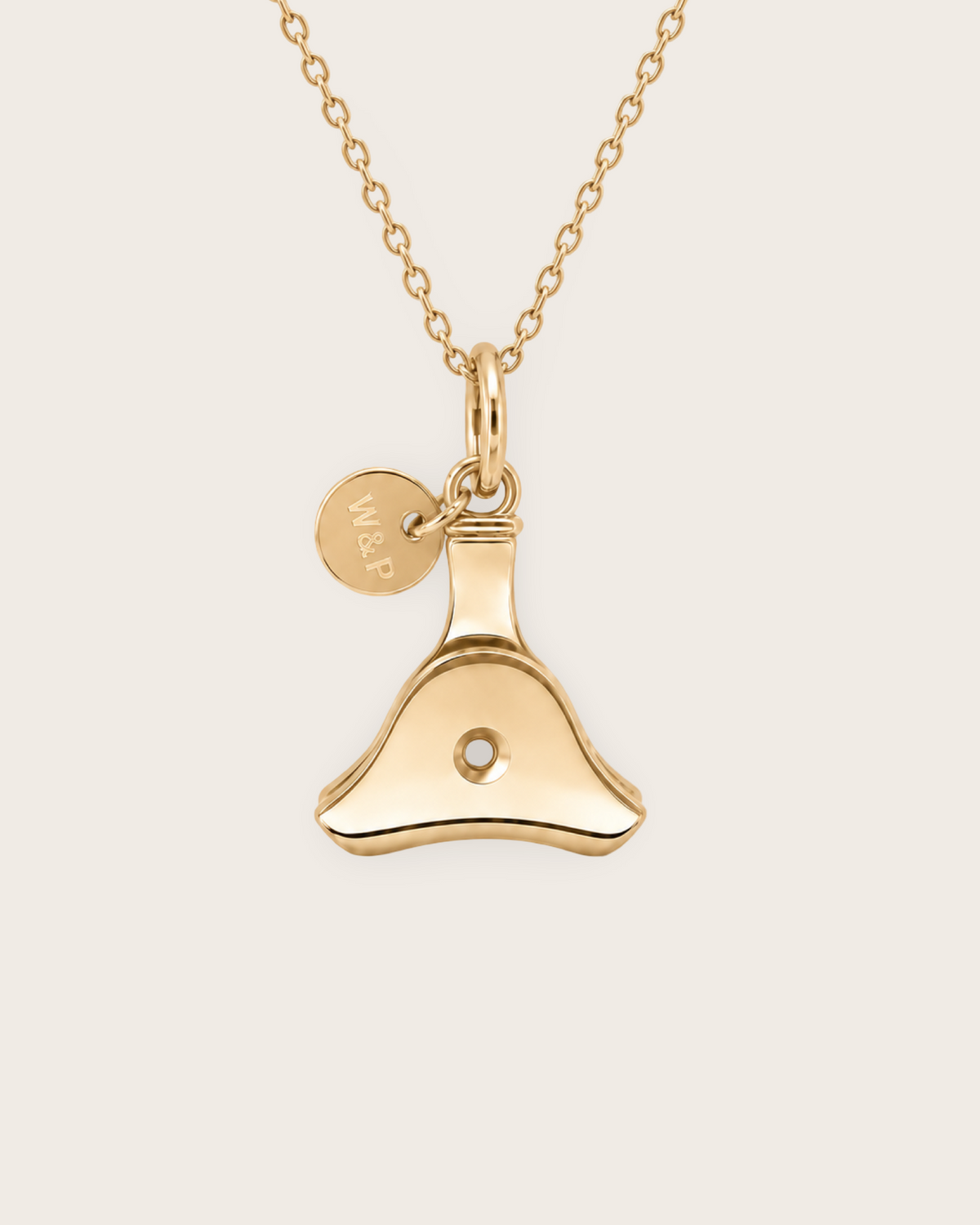 High Country Dainty Whistle Necklace Solid Gold