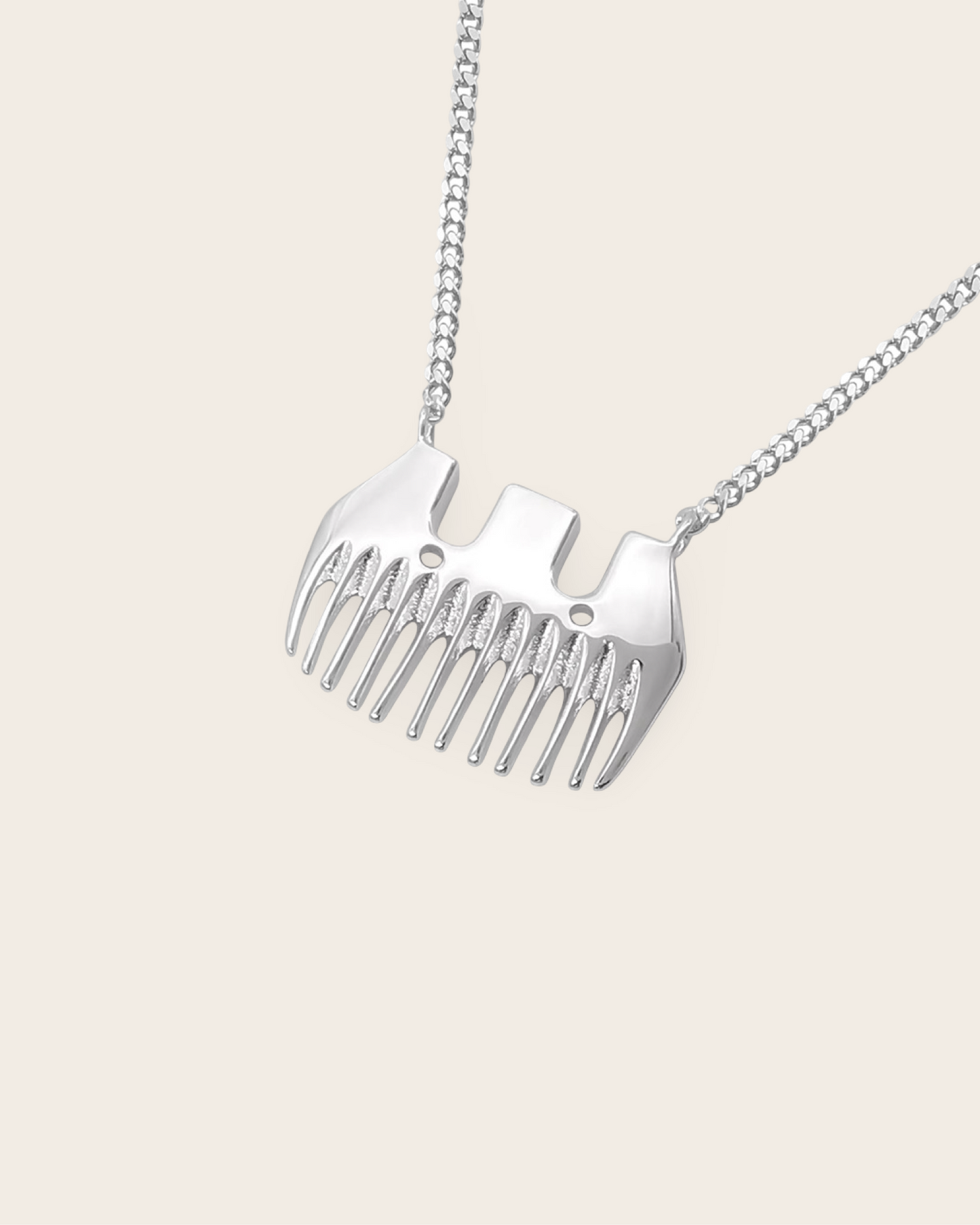 Heritage Wool Comb Necklace