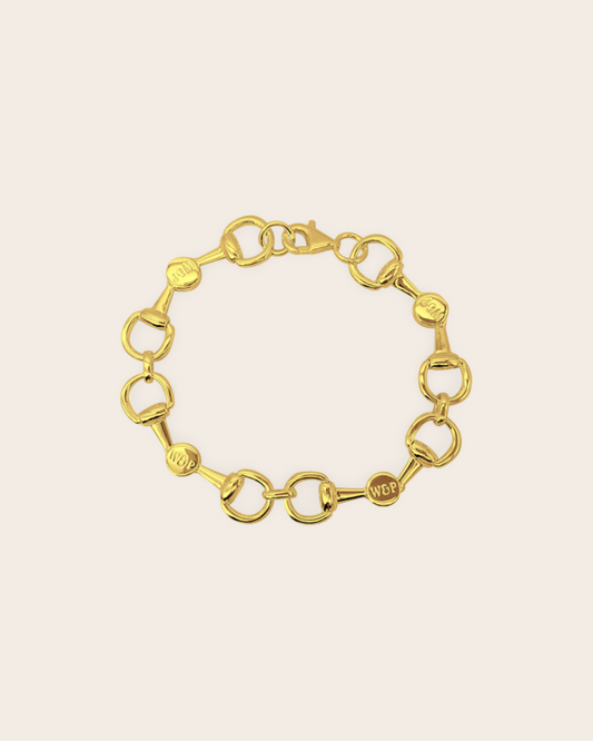 Bit of Elegance Chunky Bracelet Gold Plated