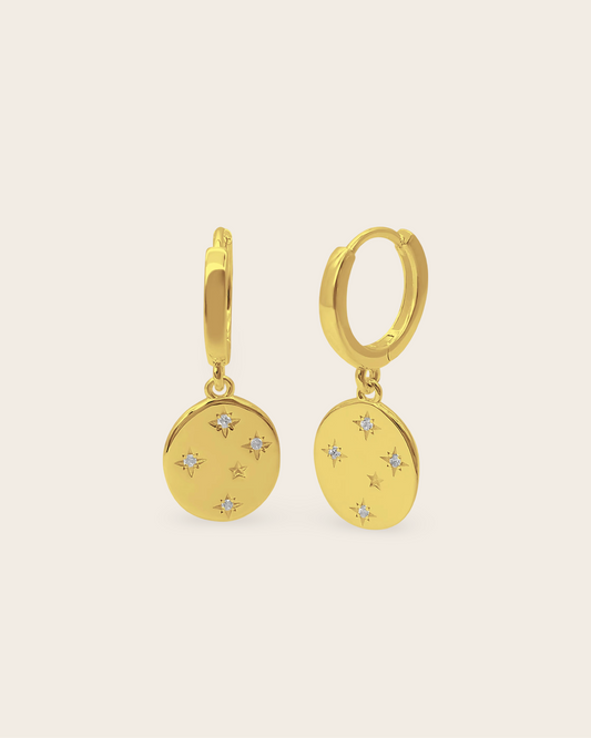 Starkeeper Southern Cross Huggies Gold Plated