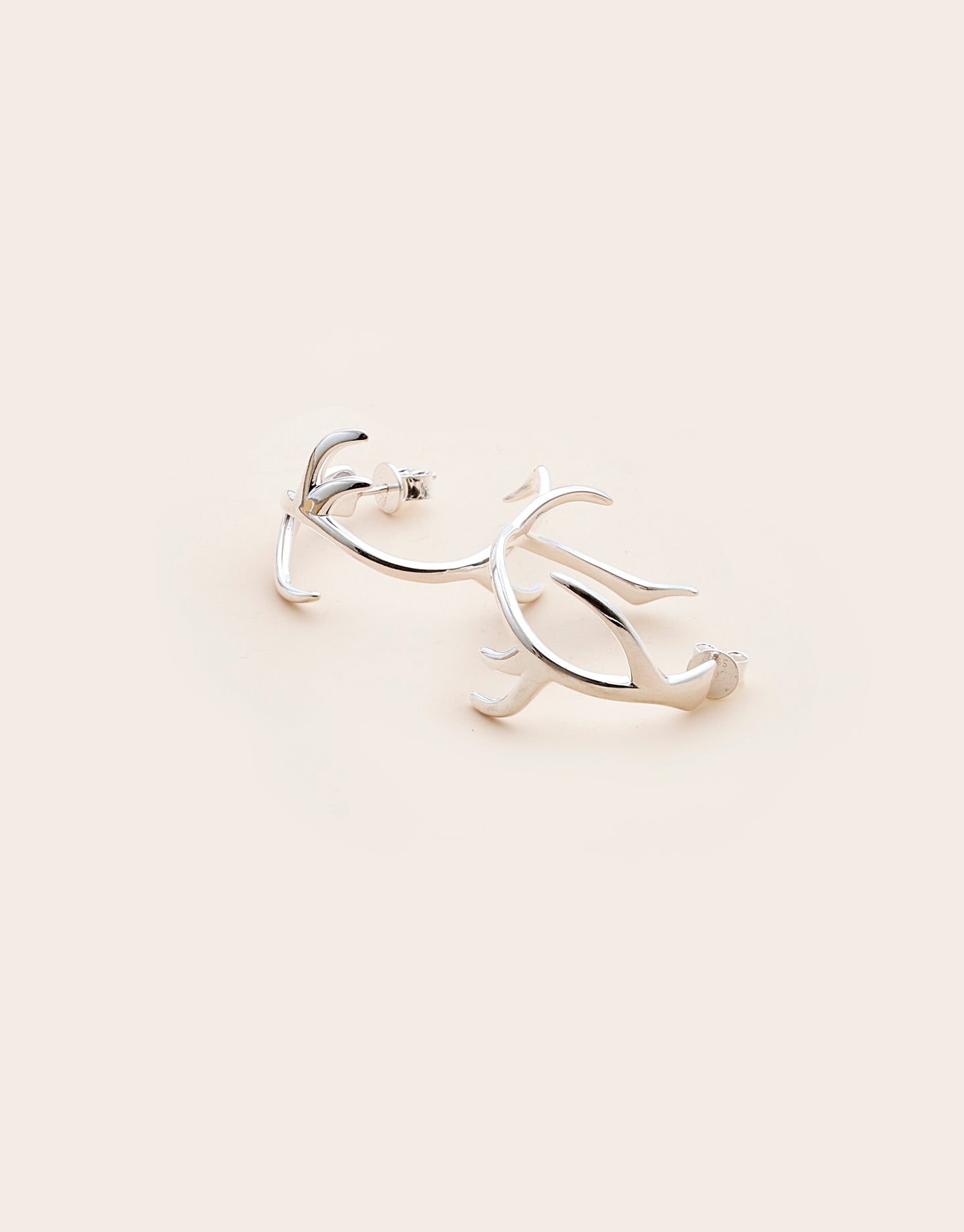 Antler Hoop Earrings