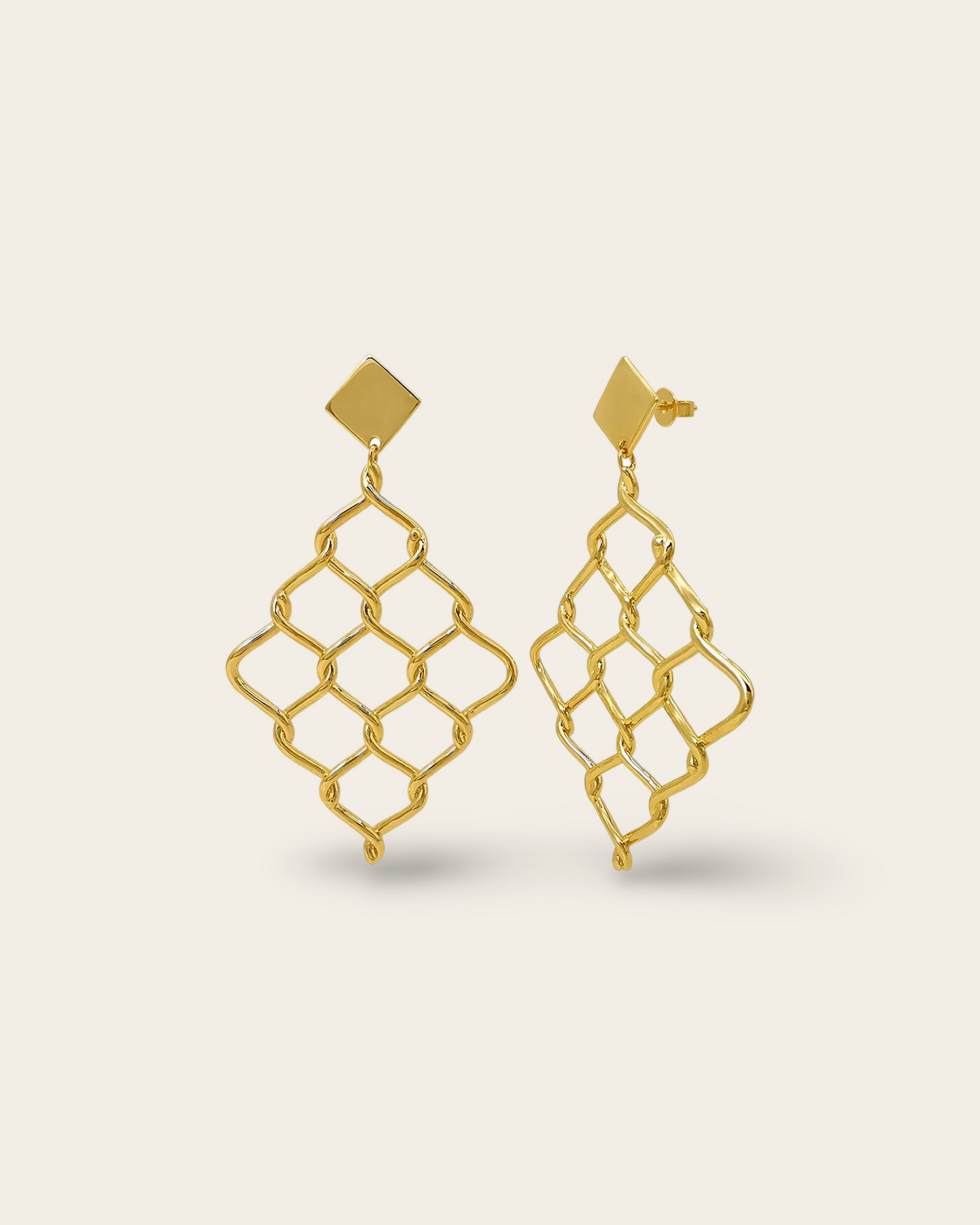 Heritage Fence Drop Earrings