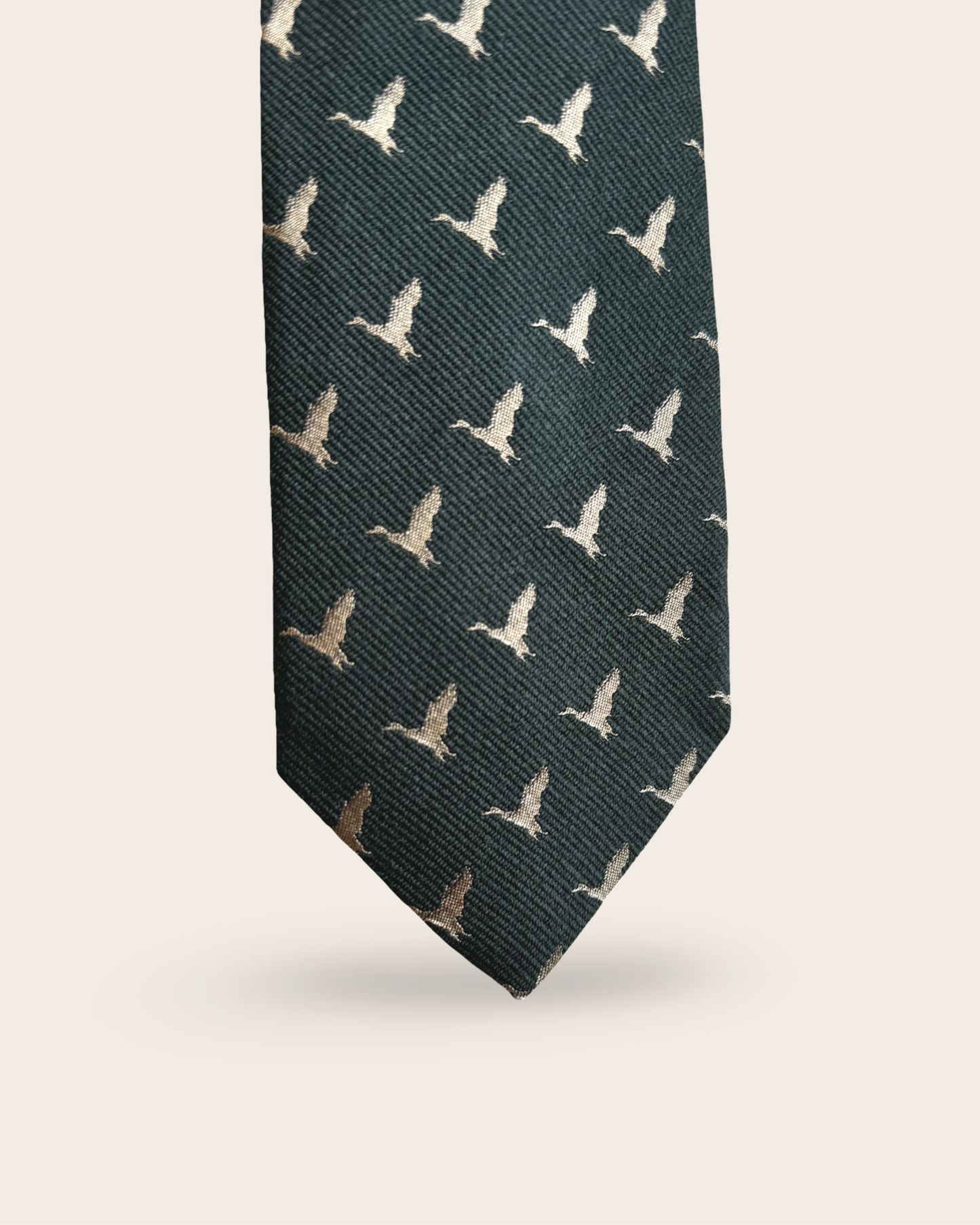 The Riley Green Duck tie - Wool
