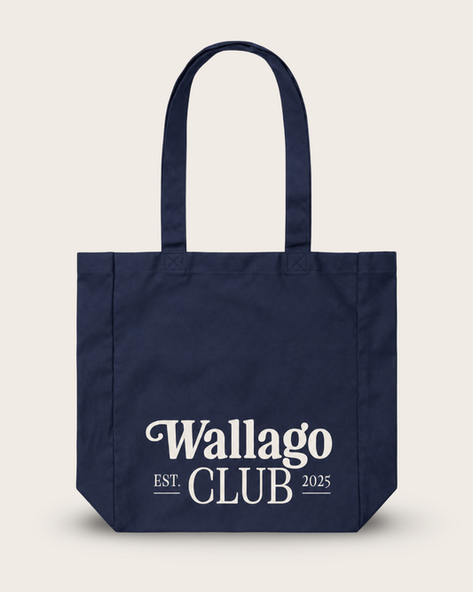 Wallago Club canvas Tote Bag