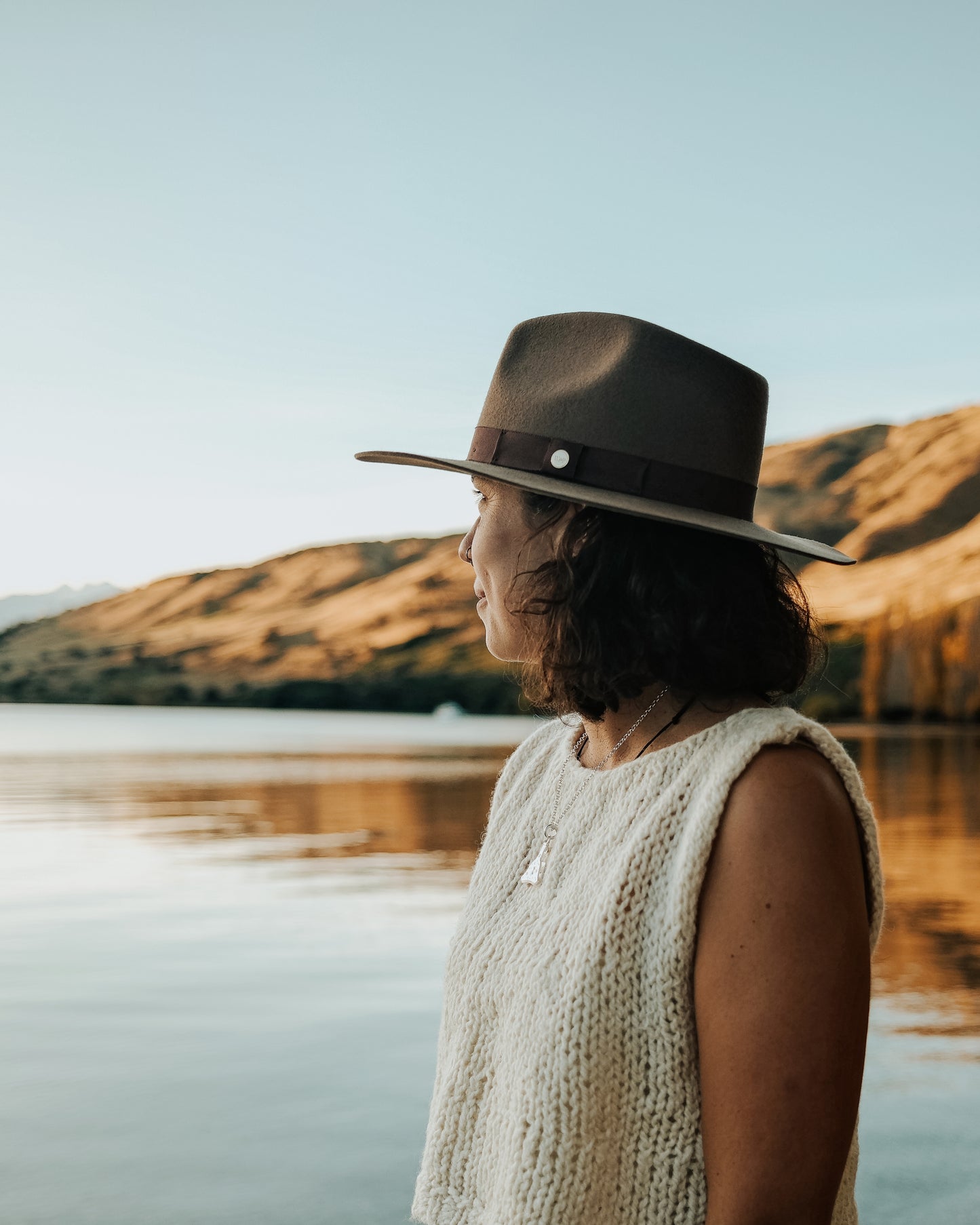 Huntaway / Wide brim Fedora Hat