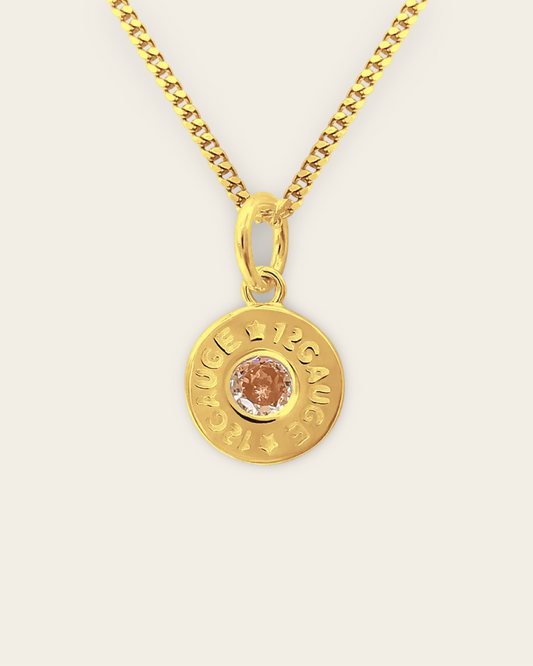 Heritage 12 Gauge Necklace - champagne