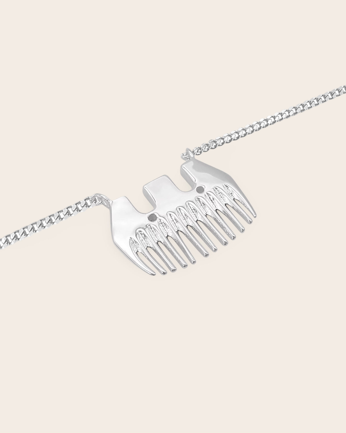 Heritage Wool Comb Necklace