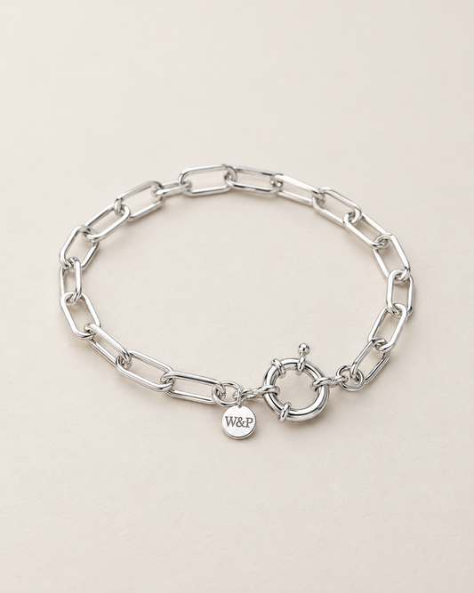 Heritage Paper Clip Chain Bracelet