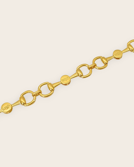 Bit of Elegance Chunky Necklace Gold Plated