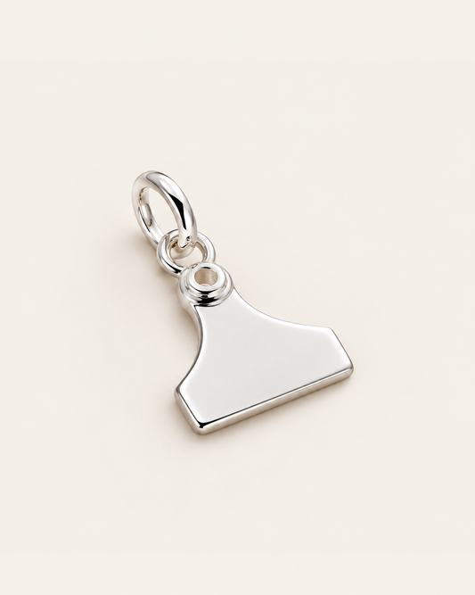 Cattle Tag Pendant Medium
