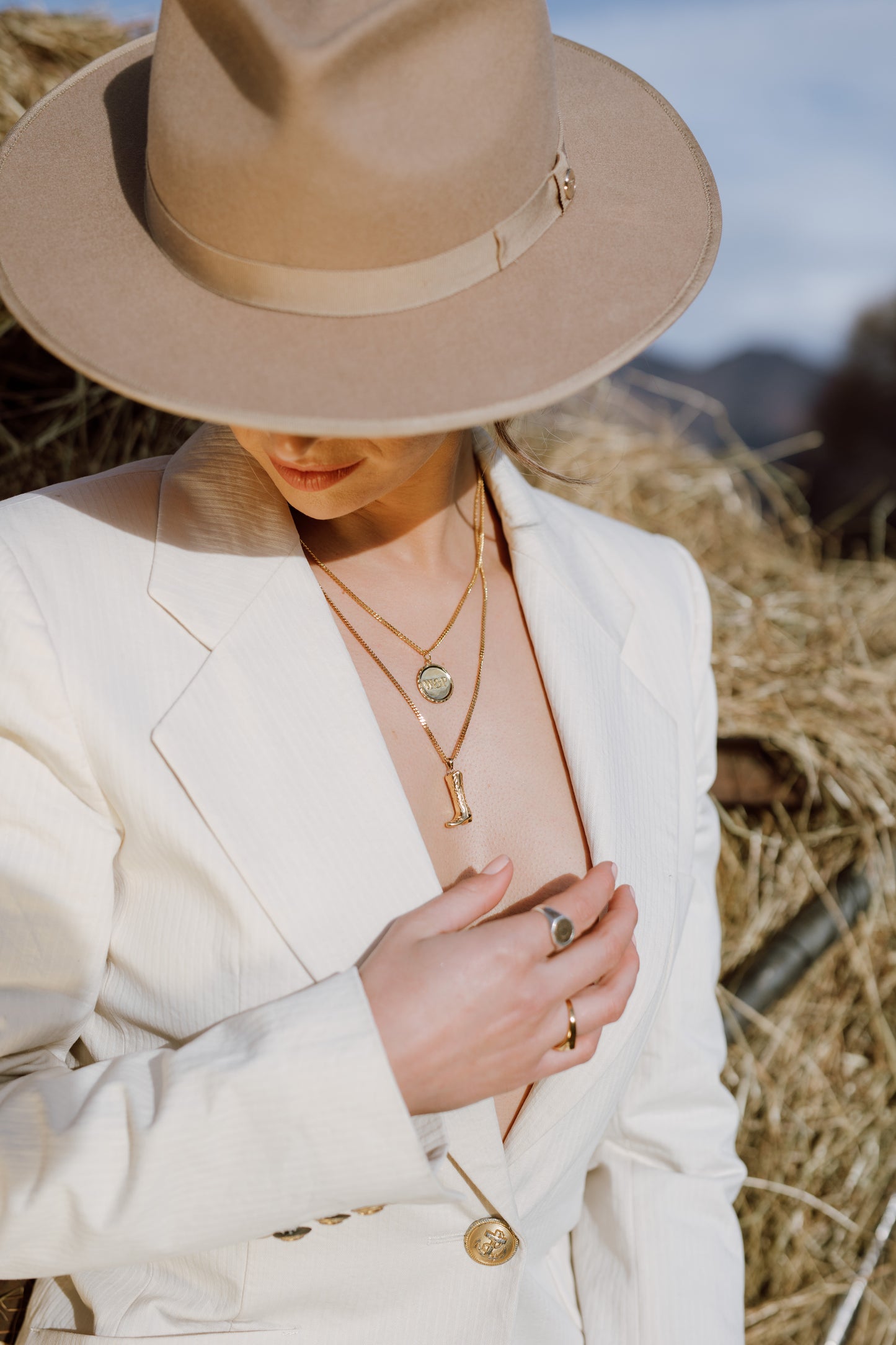 Trailblazer Cowgirl necklace