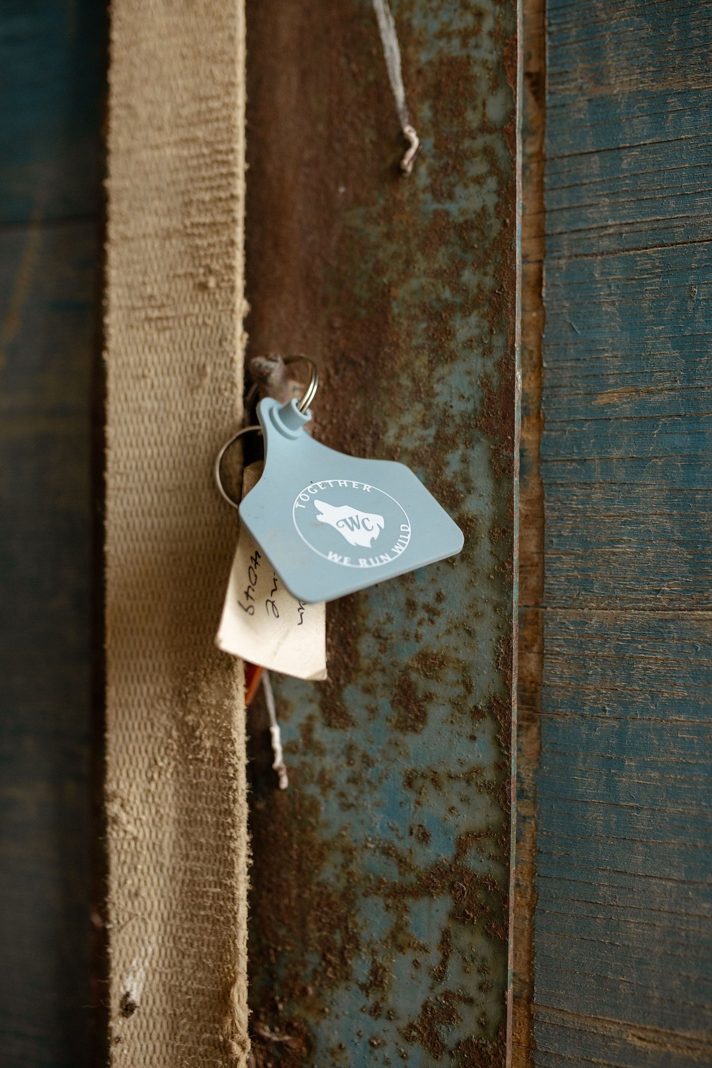 Wallago Club Cattle Tag Keyring