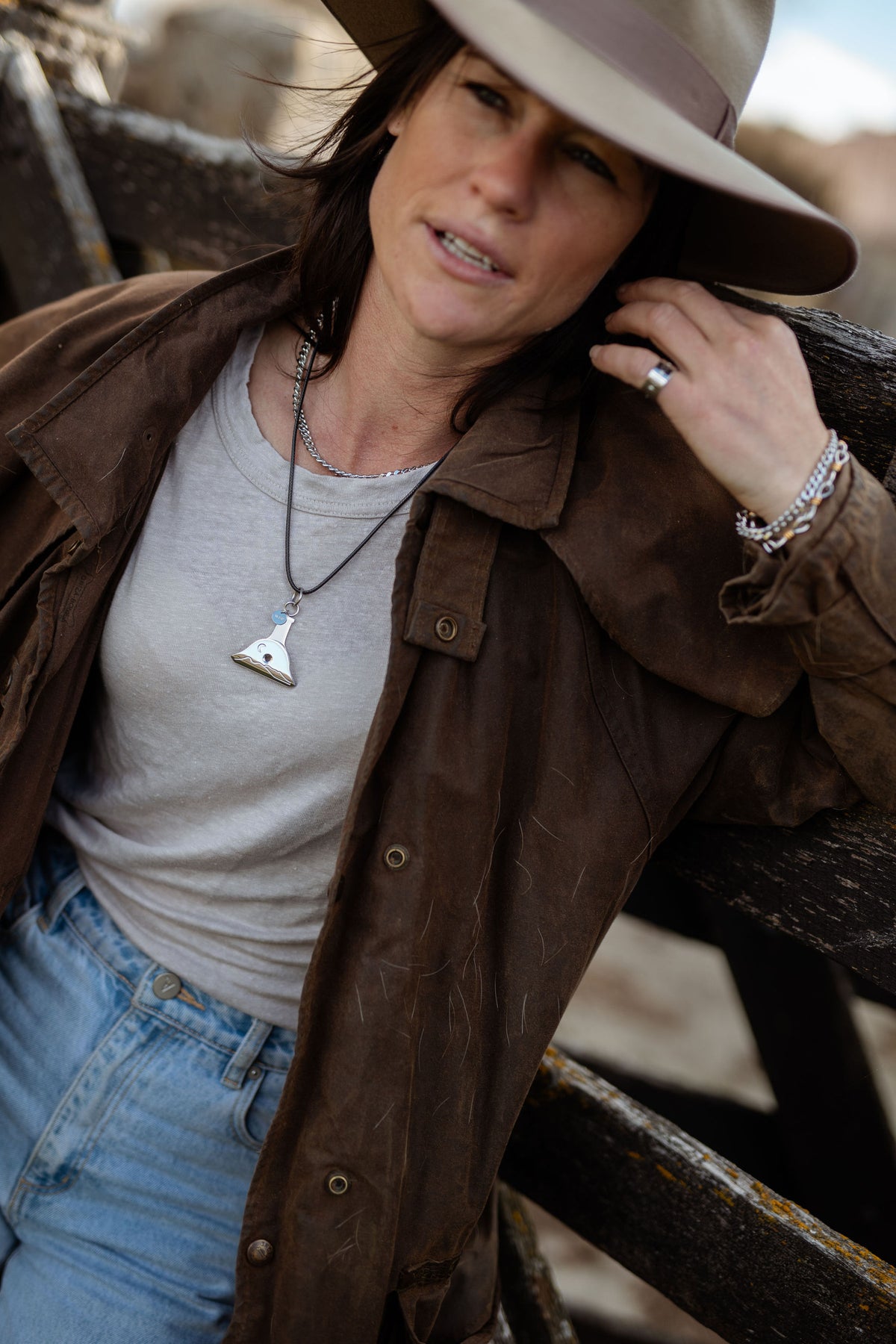 Workhorse Moon Mountain Whistle Pendant
