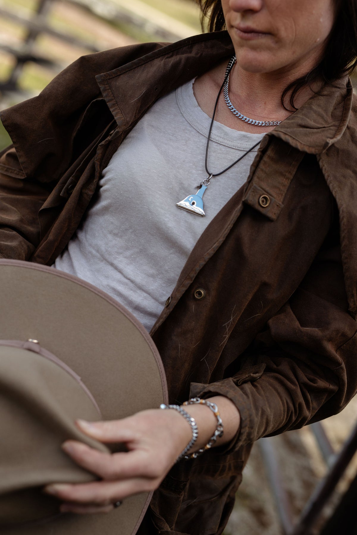 Workhorse Moon Mountain Whistle Pendant