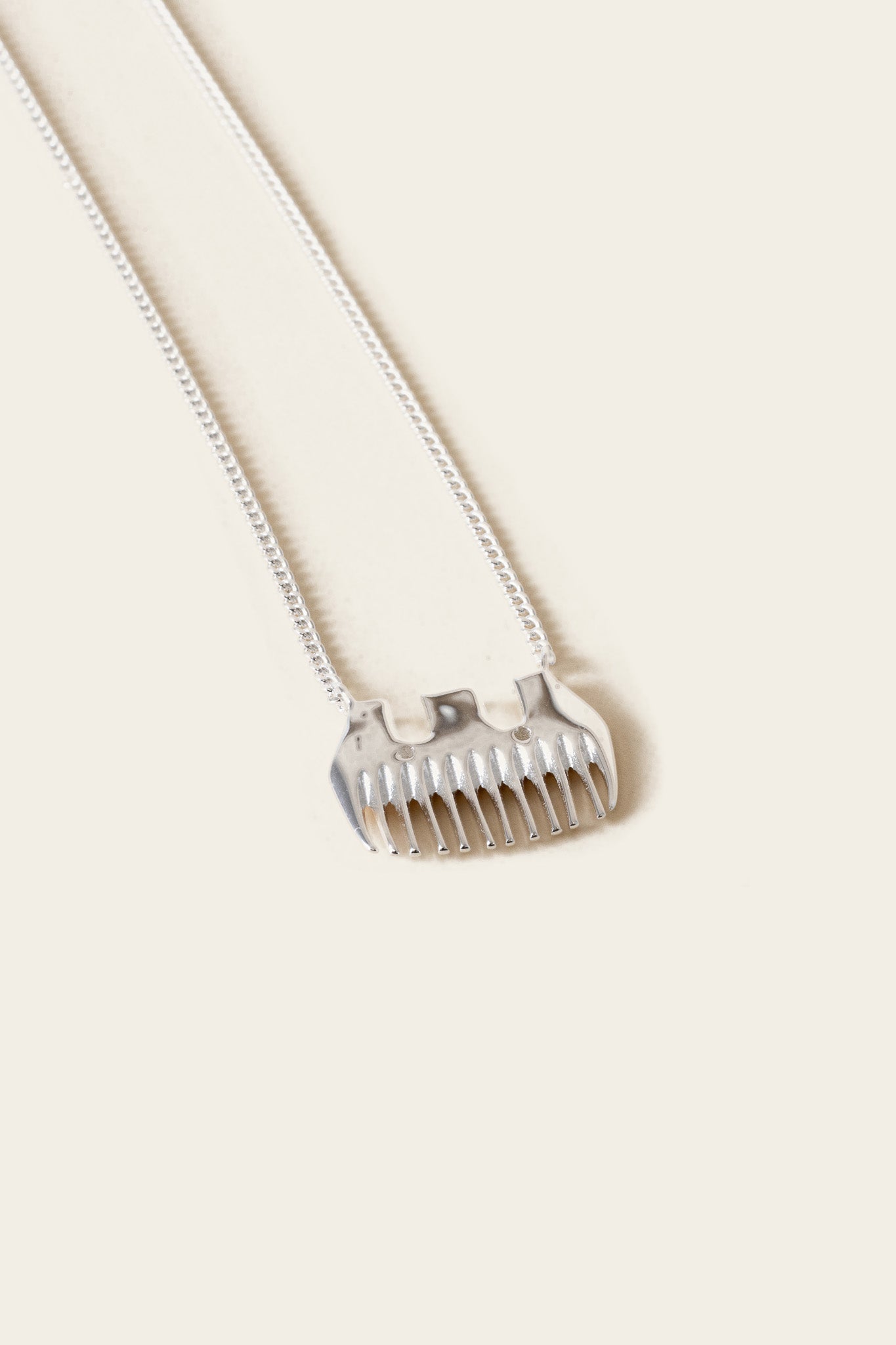 Heritage Wool Comb Necklace