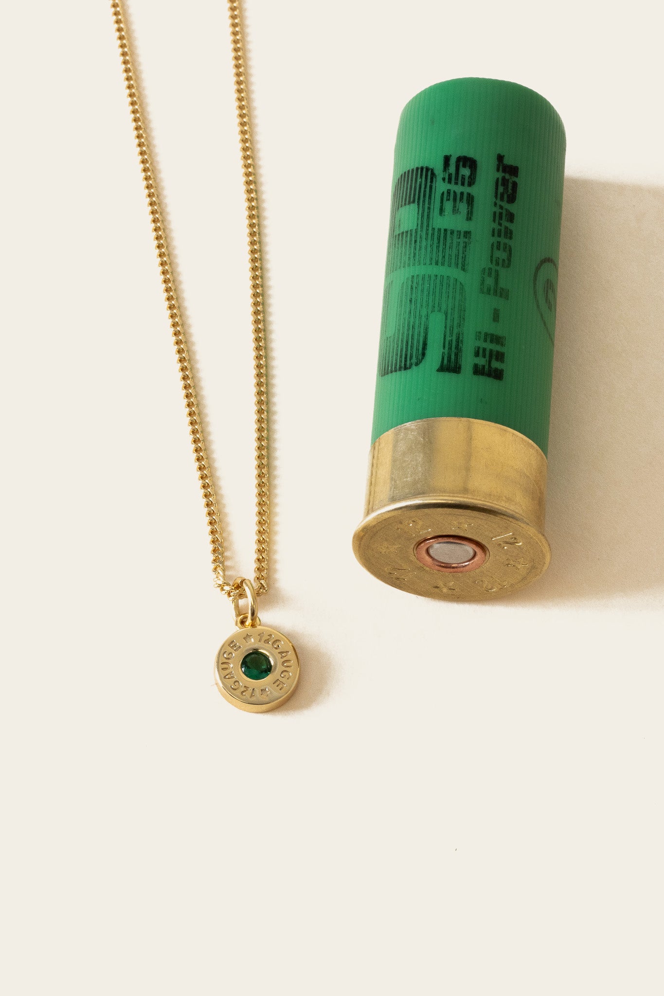 Heritage 12 Gauge Necklace - Green